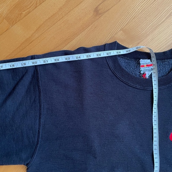 Vintage 90s Black Nike Sweatshirt - Picture 6 of 6